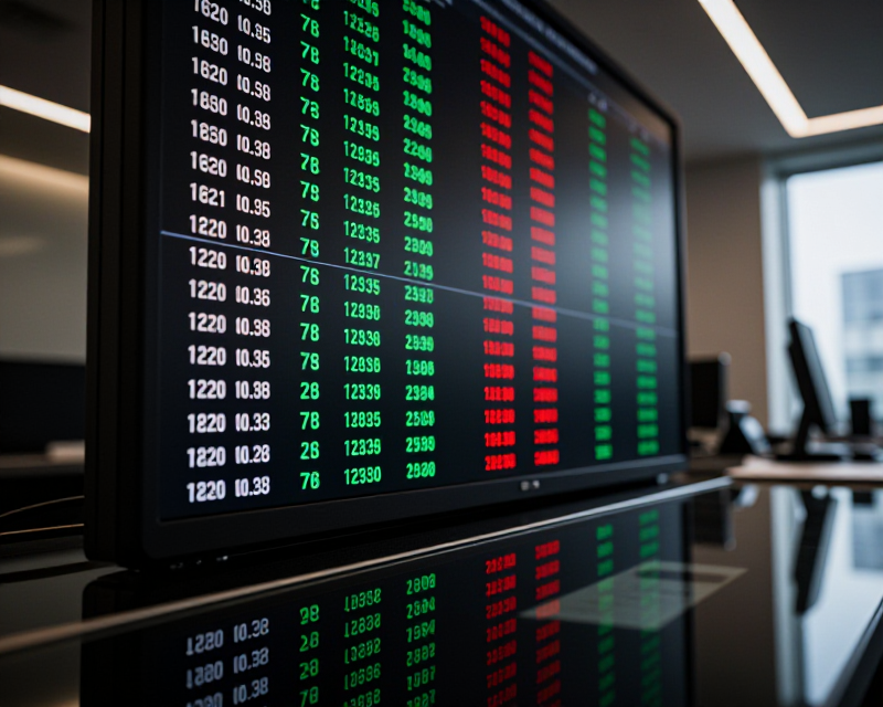 Financial Market Display