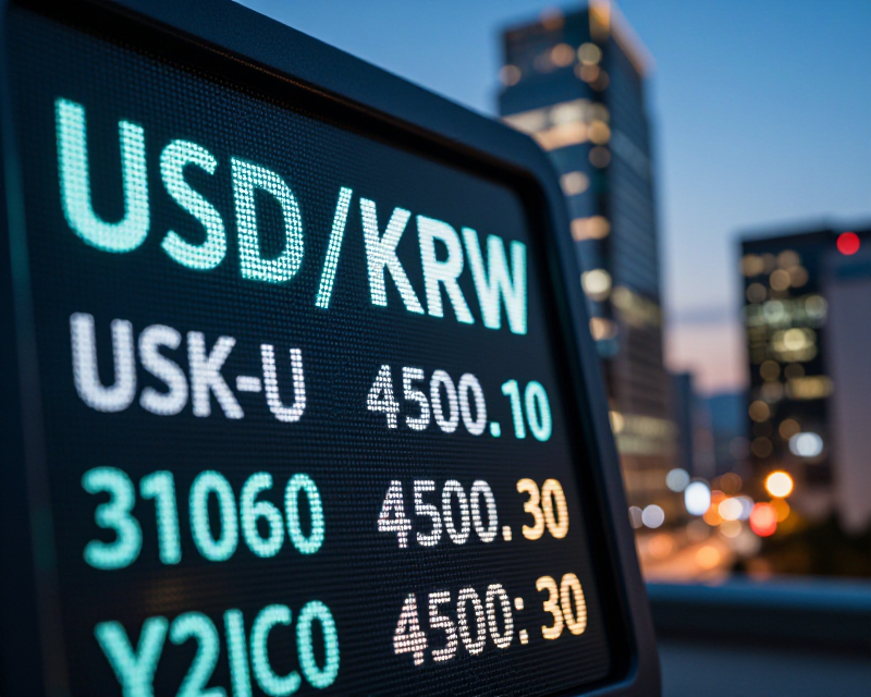 Digital Currency Exchange Display
