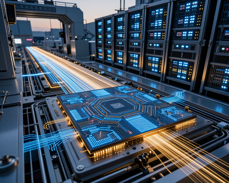Futuristic AI Semiconductor Infrastructure