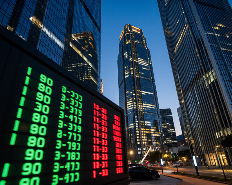 Financial District Twilight