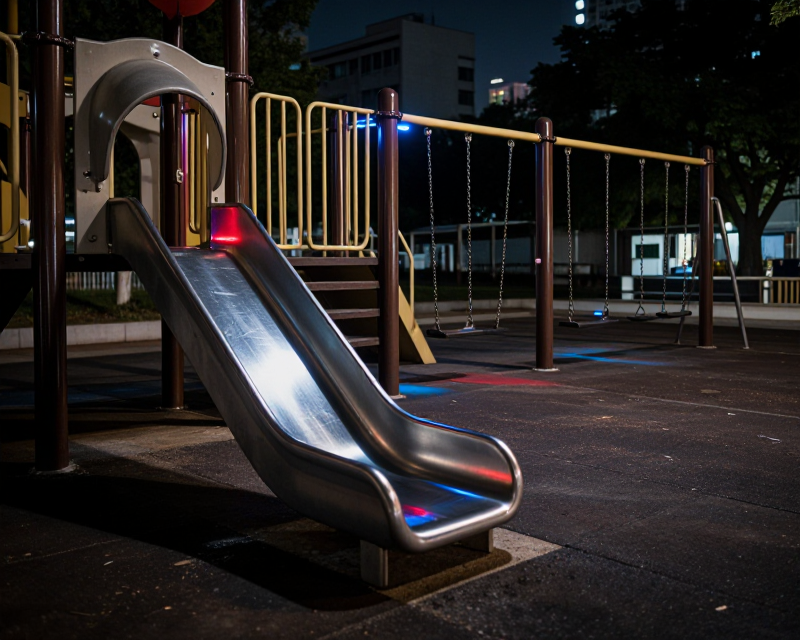 Nighttime Park Tension