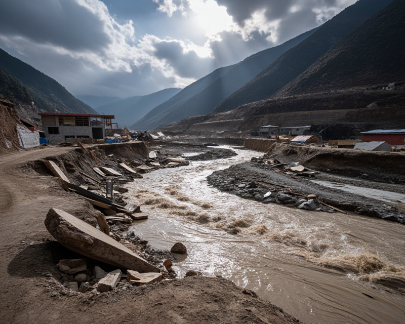 Nepal Flood Aftermath
