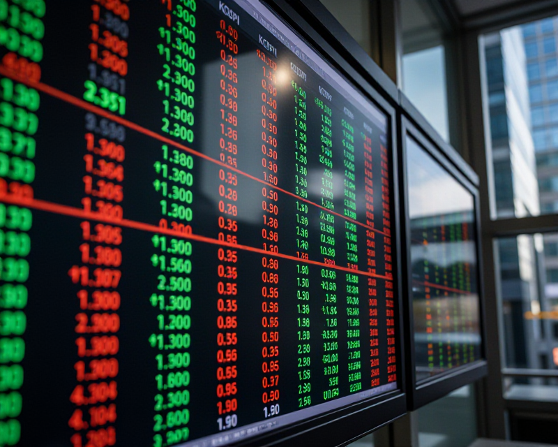 Stock Market Digital Display