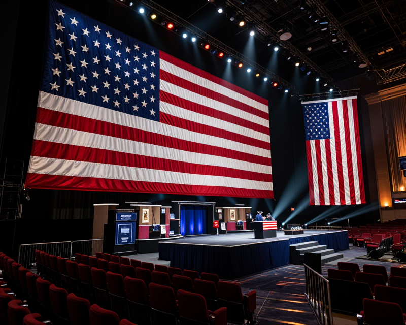 Political Convention Atmosphere