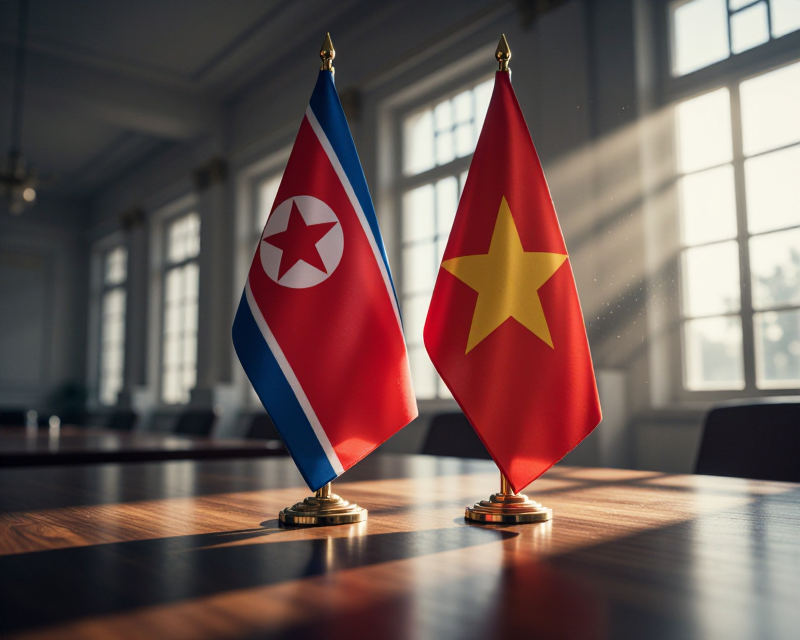 Diplomatic Symbolism of North Korea and Vietnam