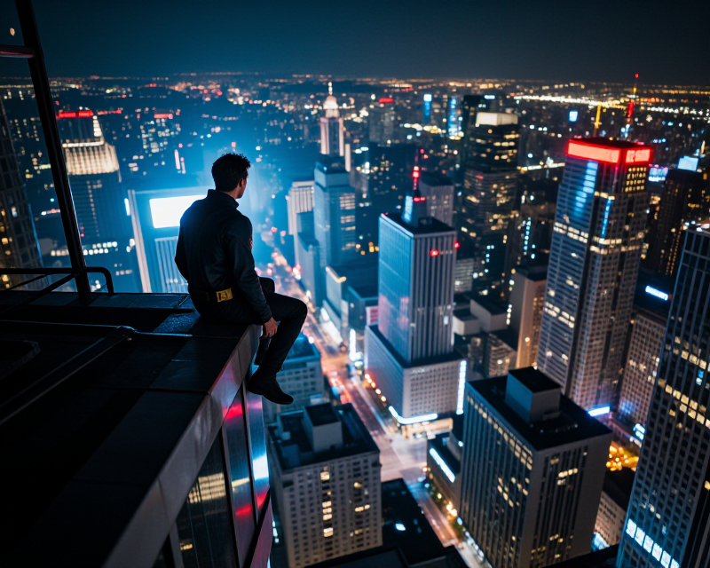 Cinematic Superhero Atmosphere