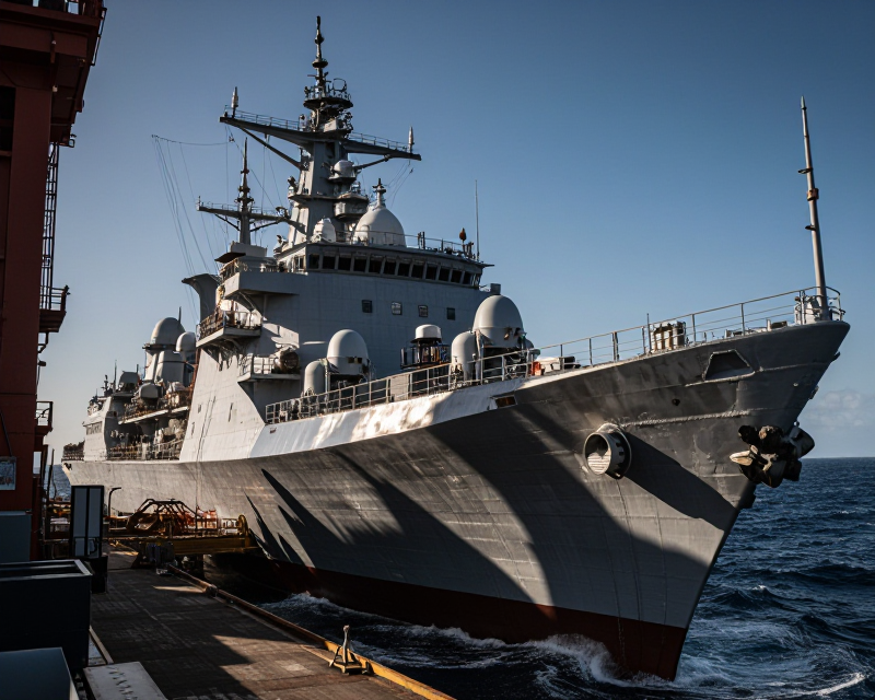 Modern Naval Vessel Construction