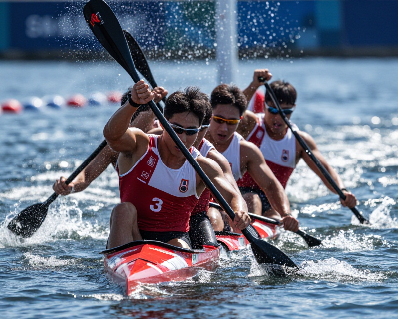 South Korean Kayak Victory