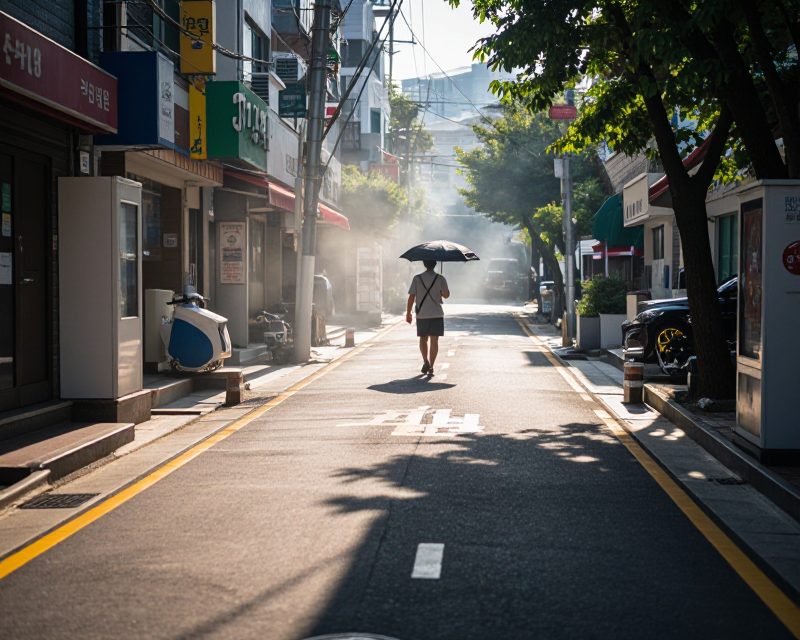 Heatwave in Seoul